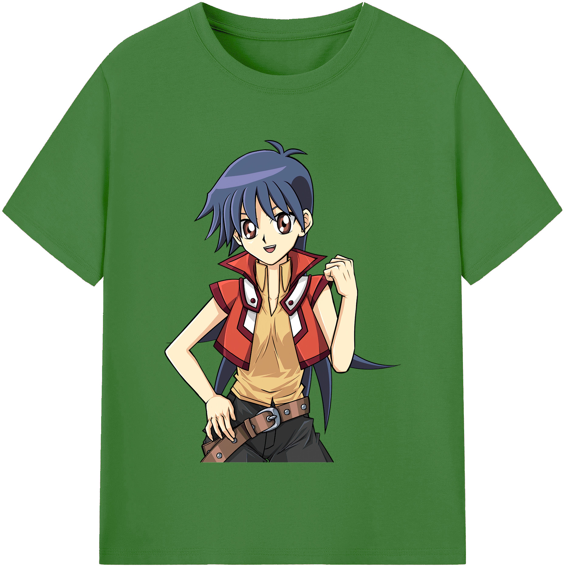 （画像用） 遊☆戯☆王 Yu-Gi-Oh! レディースカジュアルプリントTシャツ（綿100％）